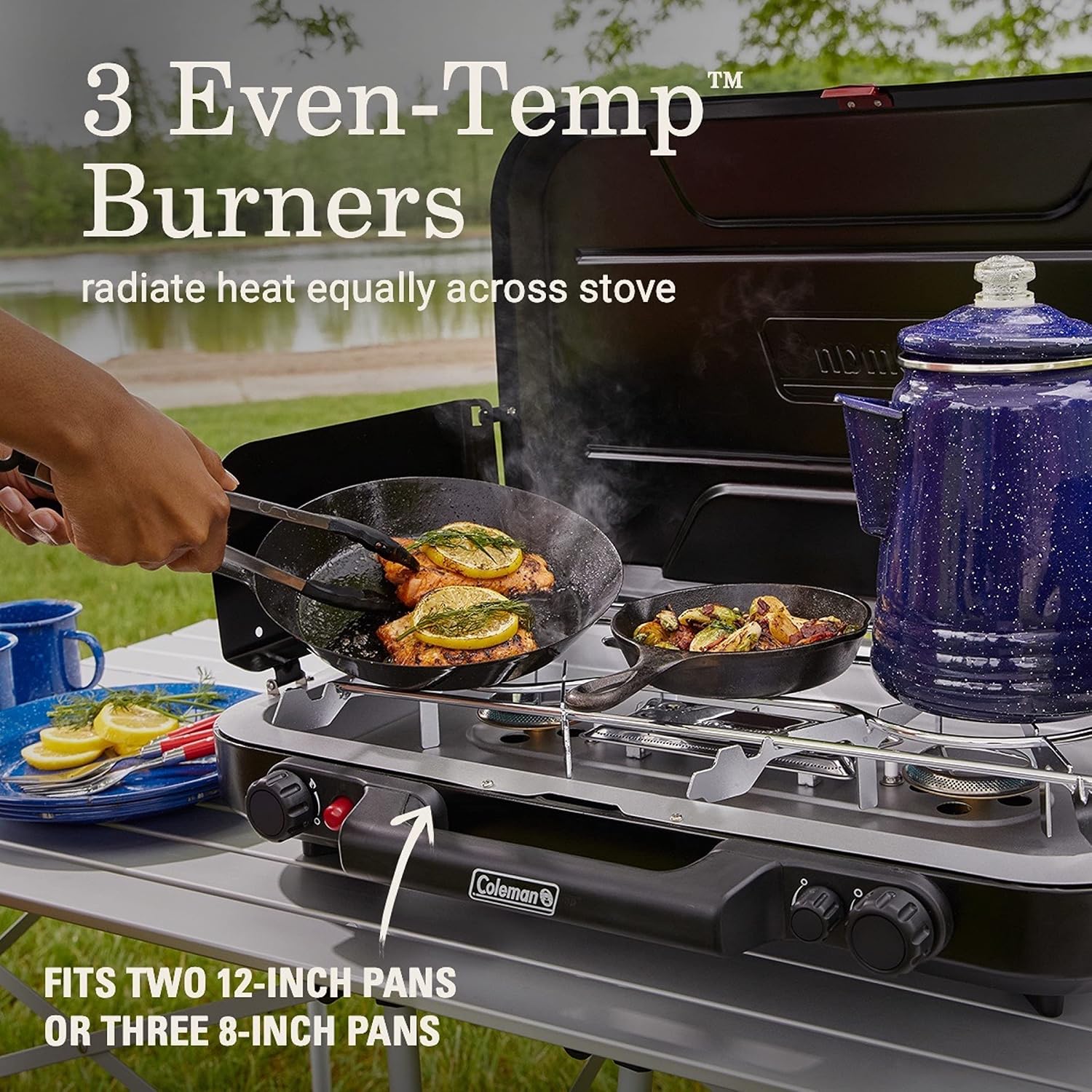 Coleman Classic Camping Stove—3 Burner Camping Panama | Ubuy